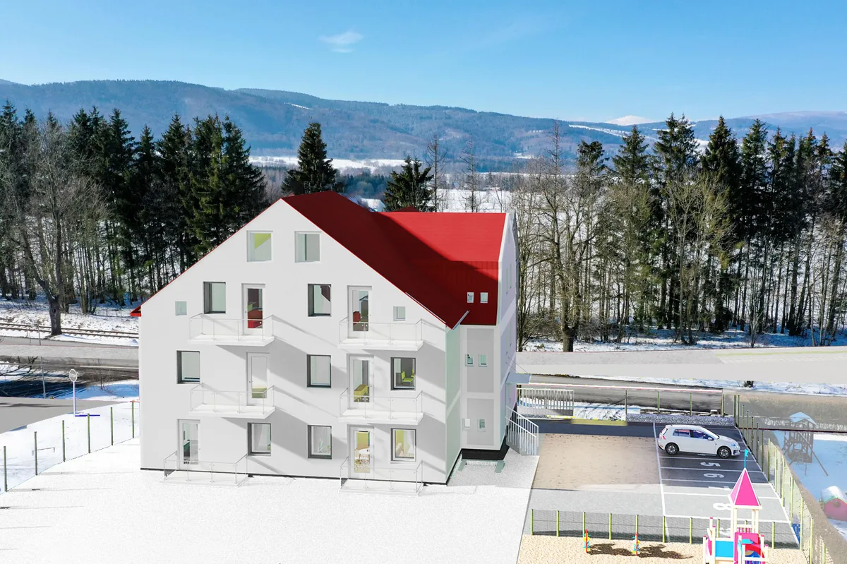 Vila Arnošt v Žacléři – bytový dům po kompletní rekonstrukci